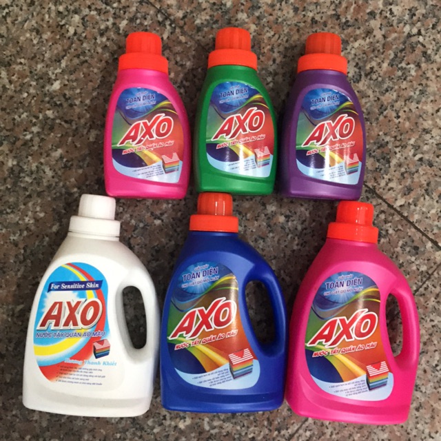 Tẩy Quần Áo Màu Axo 400ml và 800ml