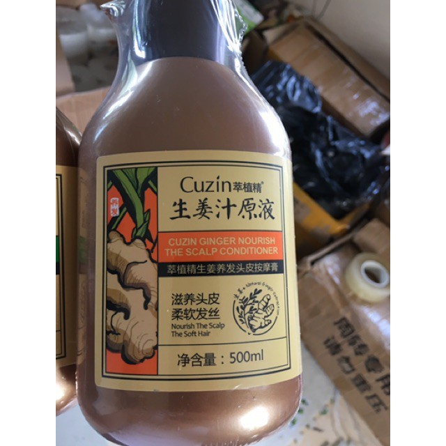 [ CHỐNG GÀU VẪN SIÊU MƯỢT] Dầu gội gừng Cuzin chống gàu hiệu quả hỗ trợ mọc tóc | BigBuy360 - bigbuy360.vn
