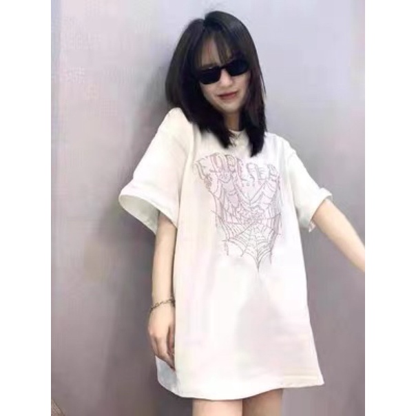 ÁO THUN ĐÍNH HẠT PHA LÊ KÈM HÌNH THẬT