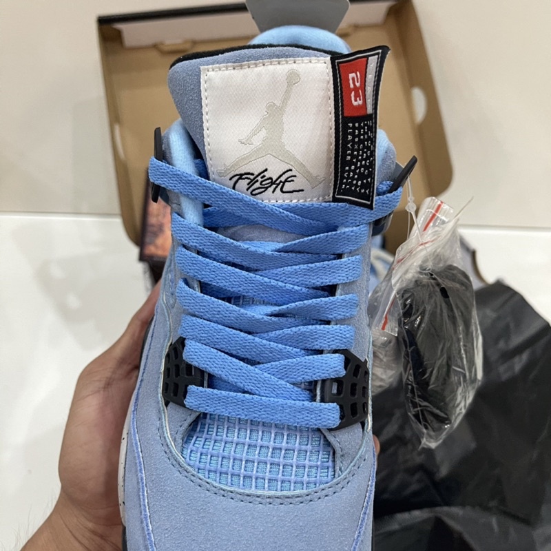 Giày Air Jordan 4 University - Bản Đẹp Fullbox