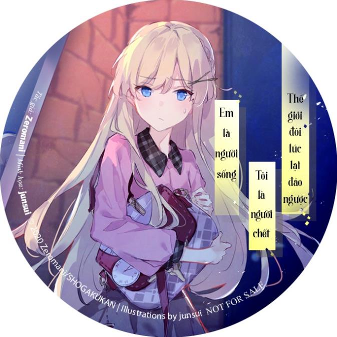 Sách Em là người sống, tôi là người chết, thế giới đôi lúc lại đảo ngược - Light Novel - Thaihabooks