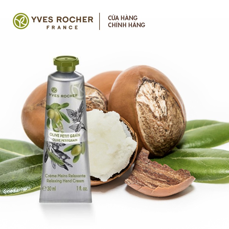 Kem Dưỡng Da Tay Yves Rocher Olive Petitgrain Hand Cream 30ml | BigBuy360 - bigbuy360.vn