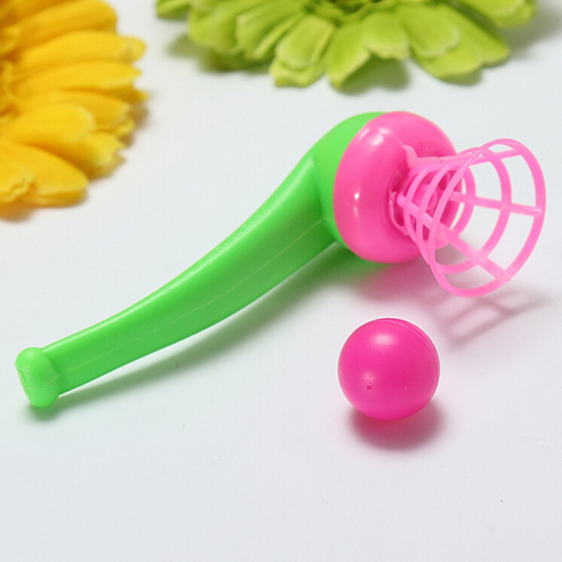 Set 1 / 6 / 10 Ống Thổi Bóng Và Bóng Đồ Chơi Cho Bé