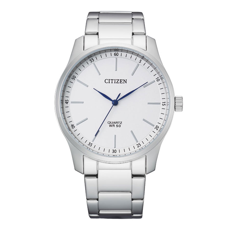 Đồng Hồ Nam Citizen Dây Thép Không Gỉ BH5000-59A - Mặt Trắng