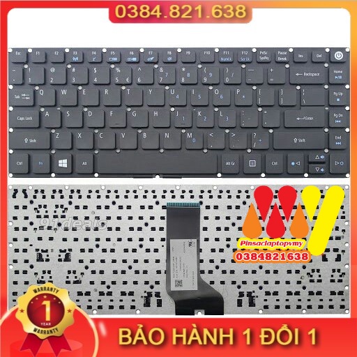 Bàn Phím Laptop Acer Aspire E3-473 E5-452 E5-491 E5-473 E5-476 - Hàng Zin chất lượng tốt