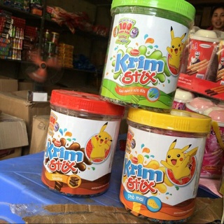 Kẹo mềm krim stix 100 thanh/lọ