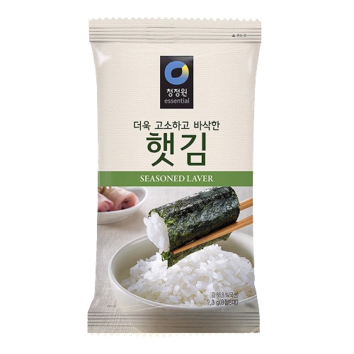 Rong biển ăn liền Hàn Quốc Gói 5gram, Ăn Vặt Hoặc Cuộn Cơm Ecobee