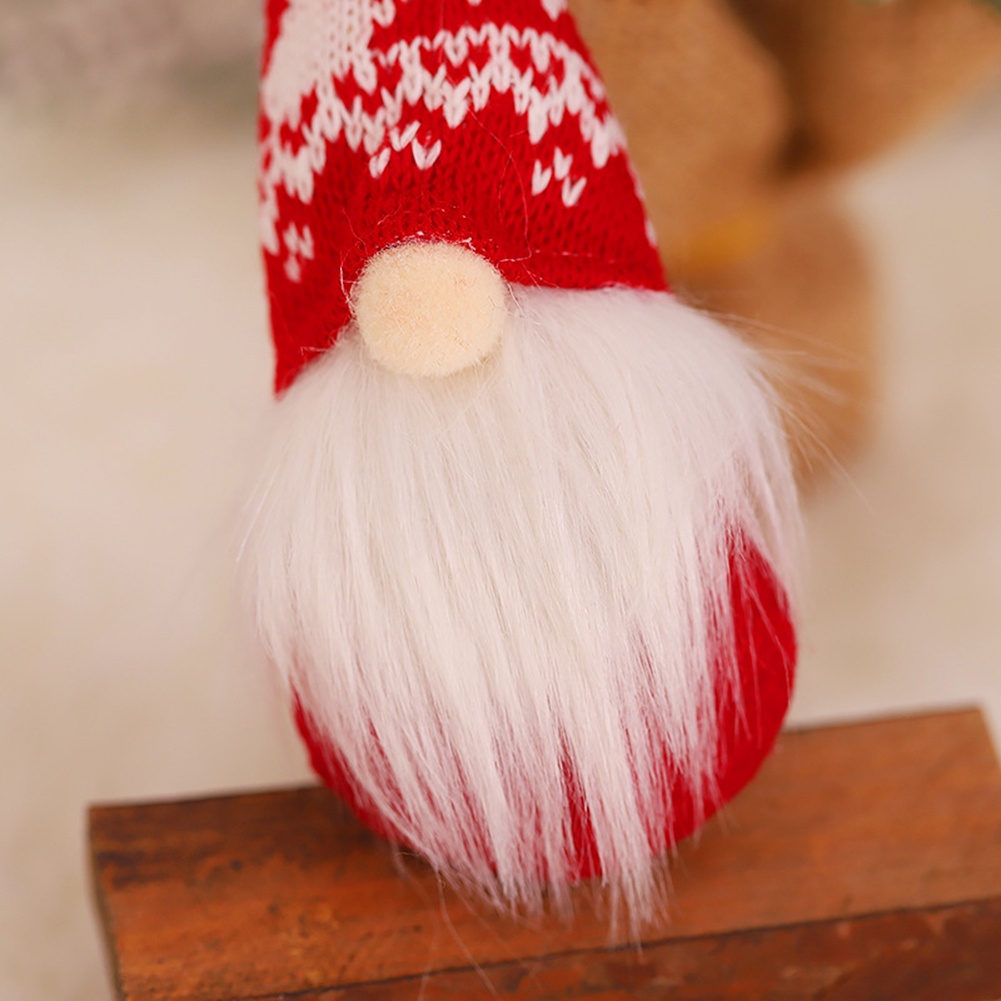 Phụ Kiện Treo Trang Trí Giáng Sinh Hình Mặt Ông Già Noel