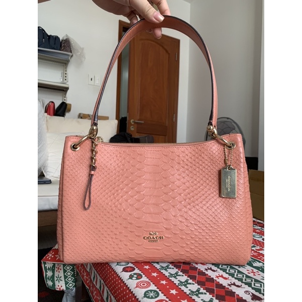 [Xả sale] Túi đeo vai đeo chéo Coach Mia da thật F72701 AUTHENTIC