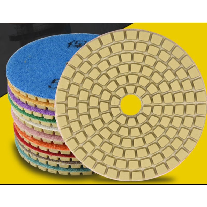 Pad mài đánh bóng, Đĩa mài bóng sàn đá, bê tông