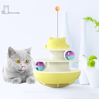Đồ Chơi Tháp Bóng Lăn Cho Mèo