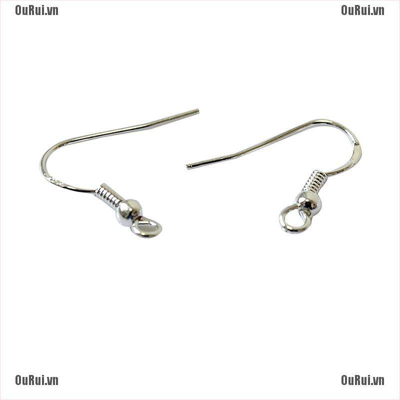 Bộ 100 Móc Mạ Bạc 925 Chất Lượng Cao