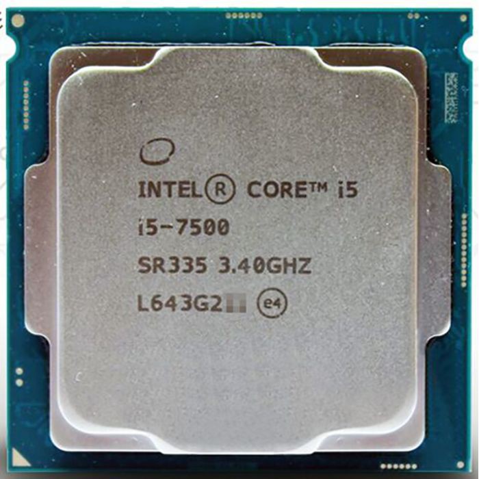 CPU core i5 7500 3.40GHz/3M cache dùng cho main sk 1151 H110, H250, B150, B250,....