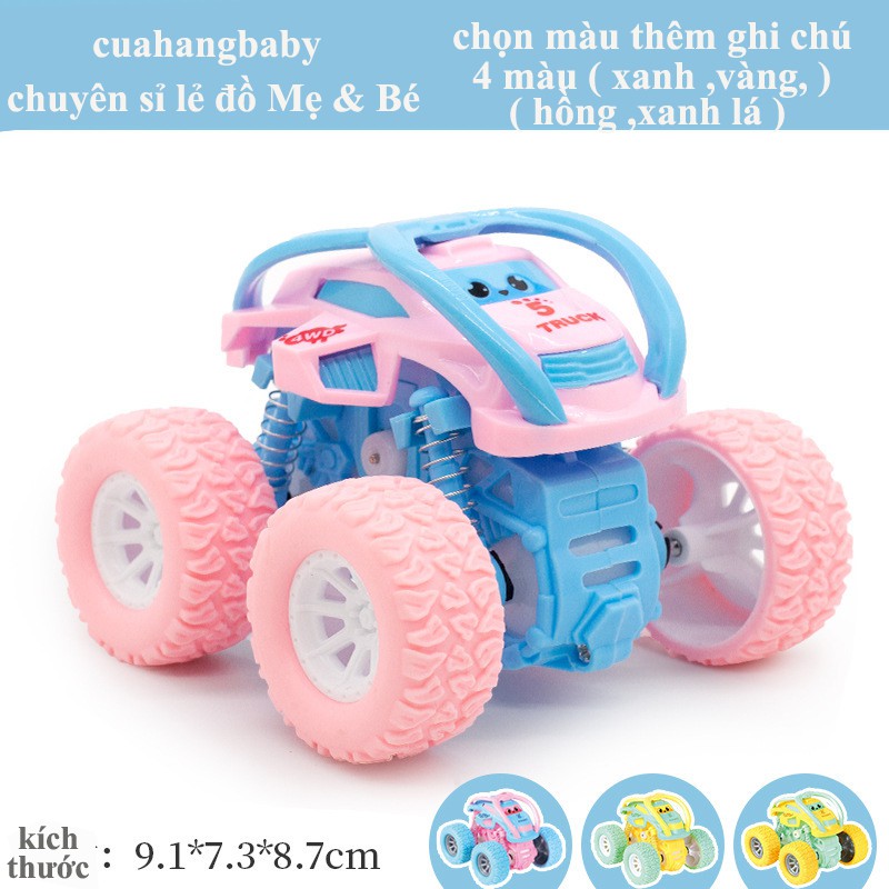 Xe ô tô đồ chơi cho bé quán tính chạy đà cho bé nhiều màu sắc