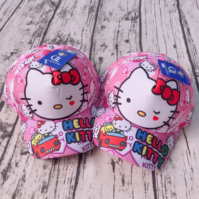 Nón Lưỡi Trai Hello Kitti Bé Gái (Màu Hồng)