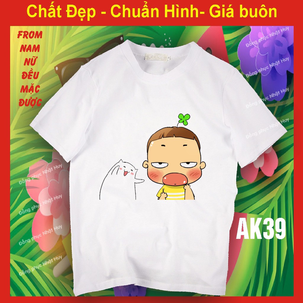 (HOT) áo phông quỳnh aka đẹp AK 36,chất đẹp, bao đôi trả, thun, icon facebook,biểu cảm cực đẹp