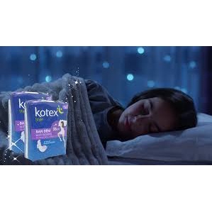 [Tặng 2 miếng ban đêm] Băng vệ sinh khô thoáng siêu mỏng có cánh Kotex 23cm