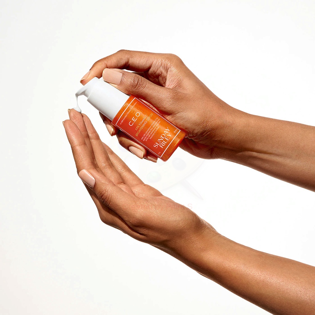 SUNDAY RILEY 🎖 Serum dưỡng sáng da mờ thâm C.E.O. 15% Vitamin C Brightening Serum