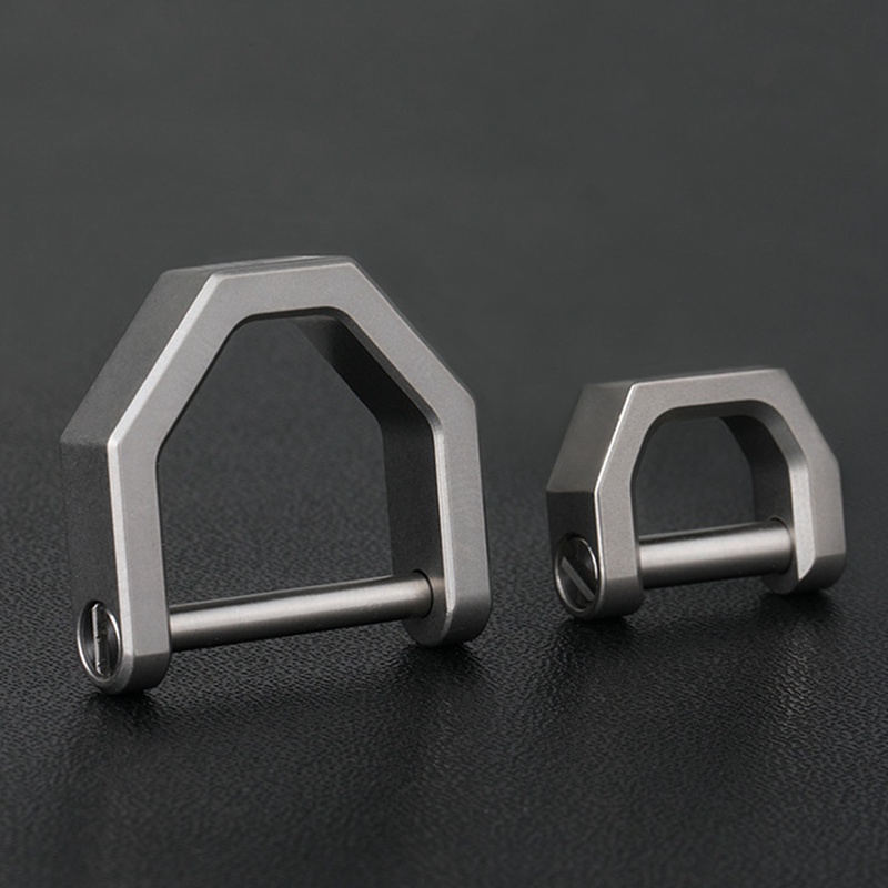 Móc Khóa Mini Đa Năng Bằng Titan Toàn Diện Tiện Dụng