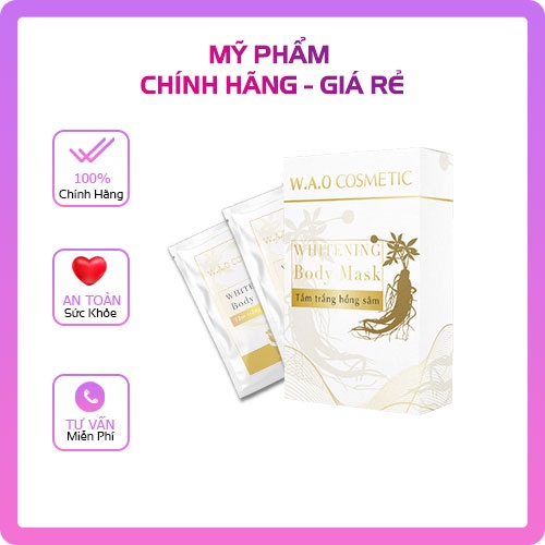 Tắm Trăng Hồng Sâm WAO