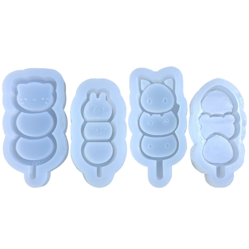 Khuôn Silicone Làm Cát Chảy Resin DIY Dễ Thương Có Thể Tái Sử Dụng