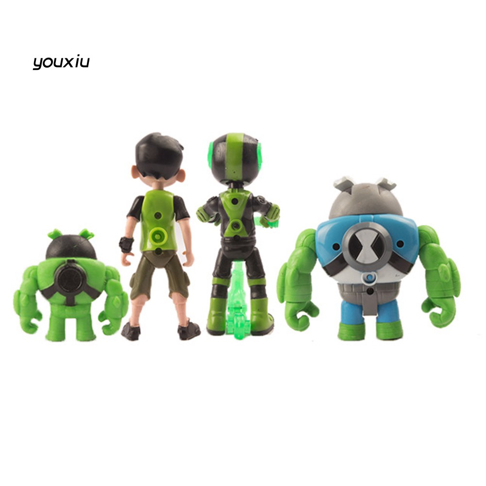 Set 11 đồ chơi nhân vật trong phim BEN 10