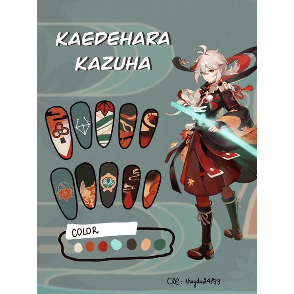 Nailbox Kazuha Genshin Impact