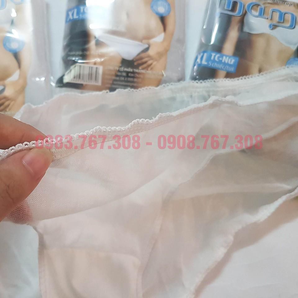 Bịch 5 Chiếc Quần Lót Giấy Cotton Tiện Lợi Đi Du Lịch, Cho Mẹ Sau Sinh - Chất đẹp - 8936095880079