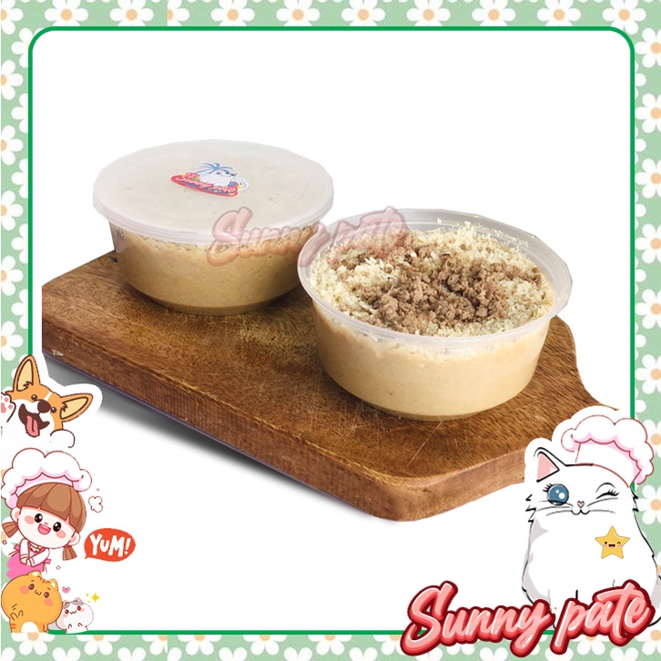 [ Giao Hỏa Tốc]  Pate tươi Sunny - Pate tươi dinh dưỡng cho chó mèo hộp 250g - Sunnypetfood