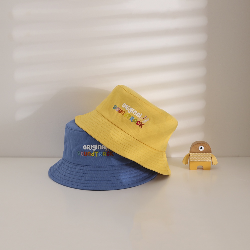 Nón Bucket In Chữ Phong Cách Hàn Quốc Thời Trang Cho Bé