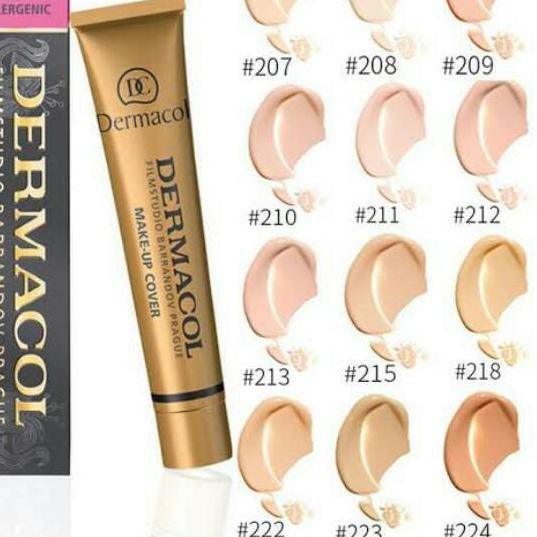 (Hàng Mới Về) Kem Nền Trang Điểm Dermacol Spf 30 Nje-770