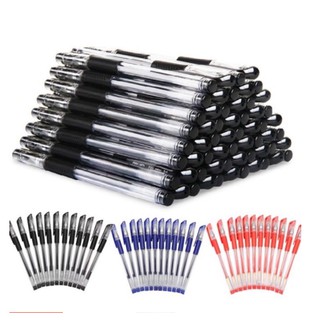Bút bi mực nước 4 màu tím, xanh, đen, đỏ