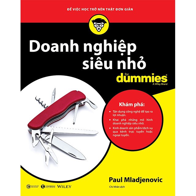 Sách - Doanh nghiệp siêu nhỏ for Dummies Tặng Bookmark