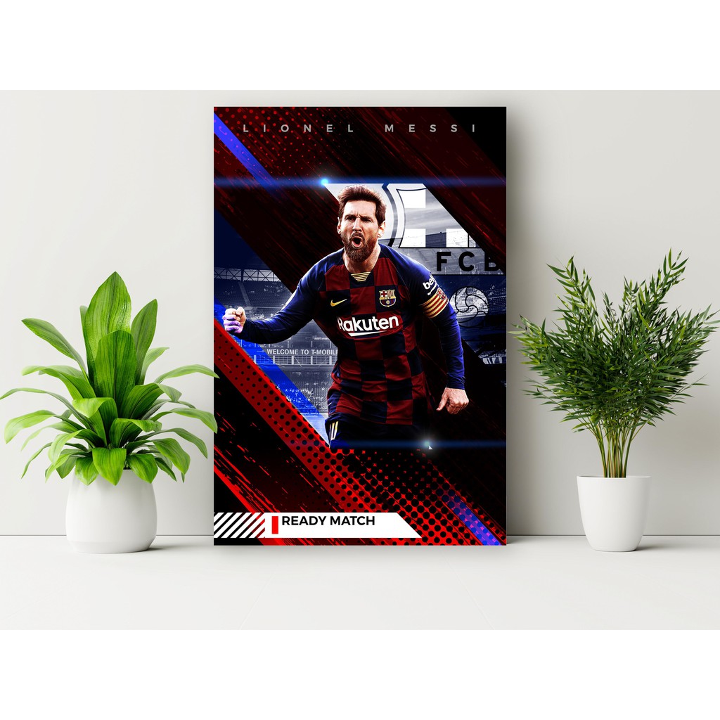 TRANH BÓNG ĐÁ - CẦU THỦ MESSI - M10-02