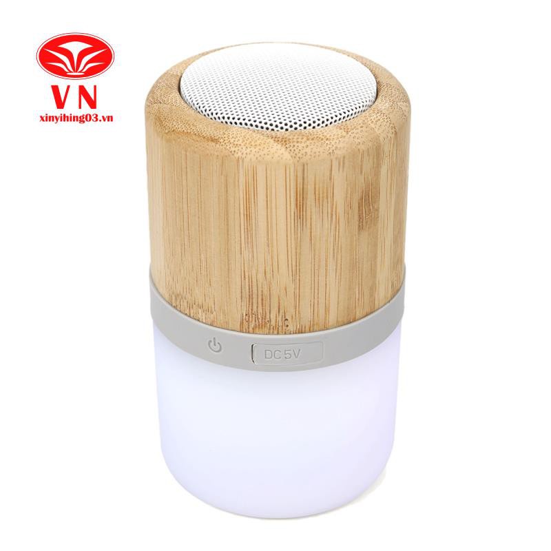 Night Light Bluetooth Creative Wood A10 Wireless Bluetooth Speaker