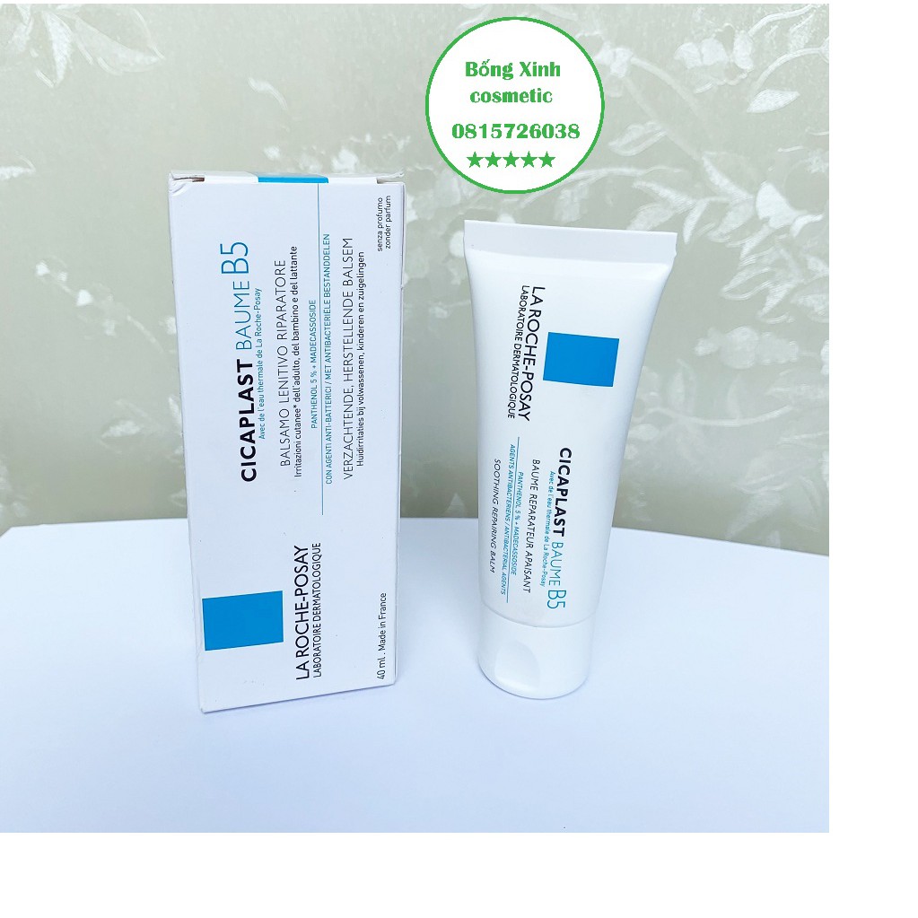 La Roche Posay B5 - Kem Dưỡng B5 La Roche-Posay Cicaplast Baume Làm Dịu Nhẹ Và Phục Hồi Da