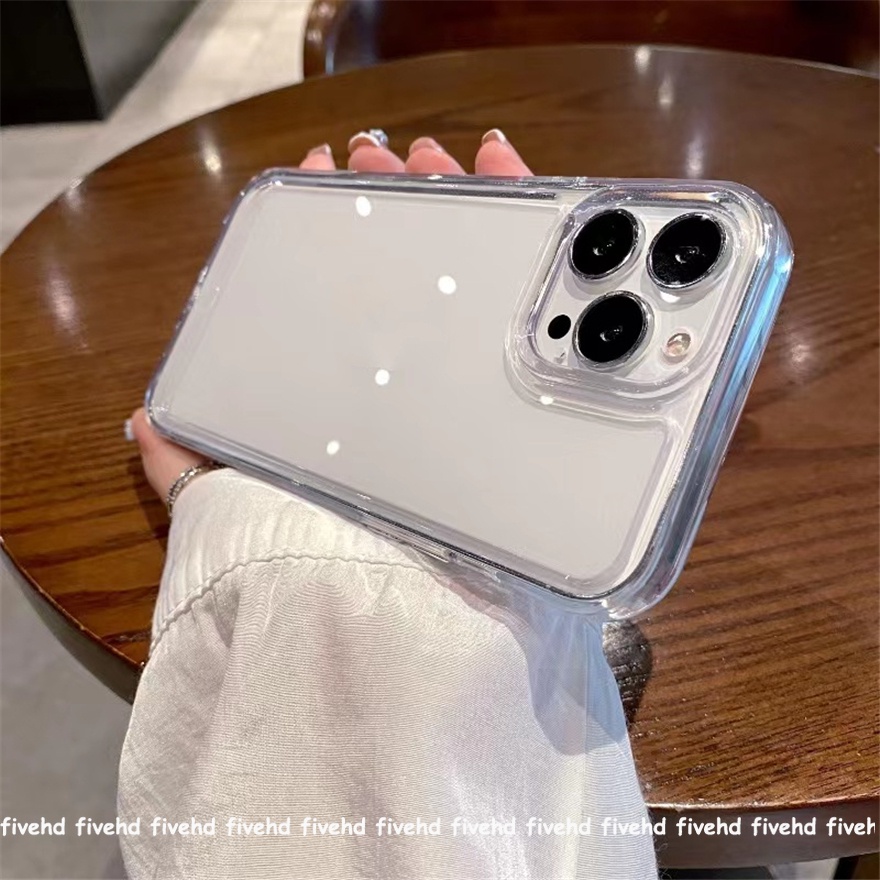 Ốp Điện Thoại Silicon TPU Mềm Trong Suốt Chống Sốc Cho iPhone 13 12 11 Pro Max SE2020 X XR Xs Max 7 8 Plus
