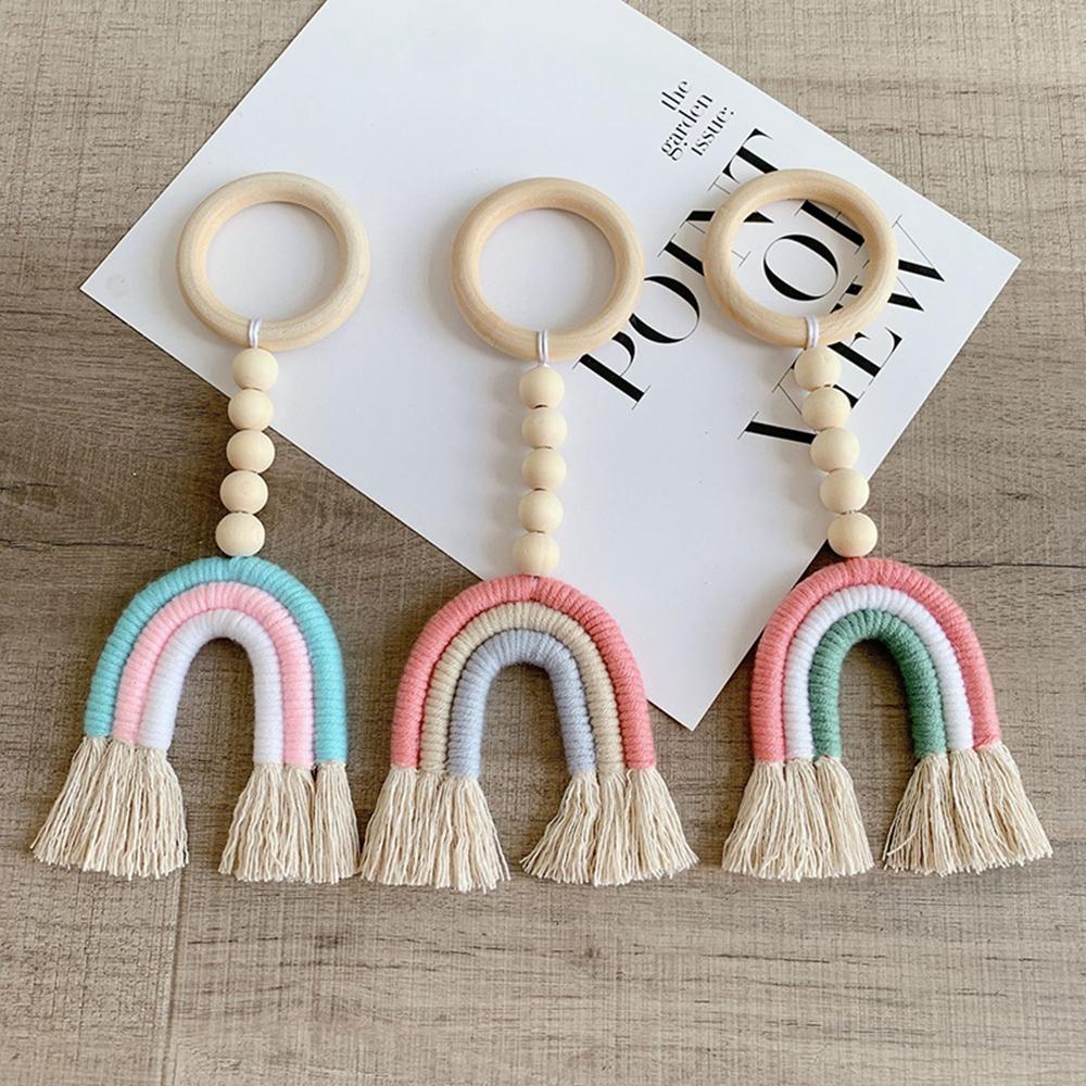 Cầu Vồng Handmade Xinh Xắn Dùng Trong Trang Trí|Dây Tua Rua Phong Cách Boho Trang Trí Tiệc