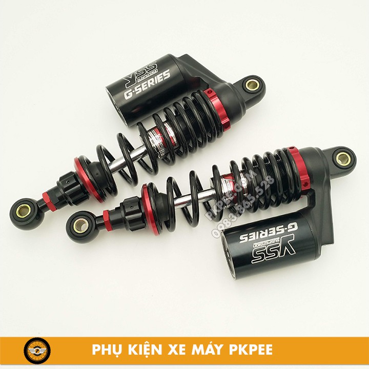 Phuộc Giảm Xóc YSS Bình Dầu Đen Lắp Dream, Wave, Sirius, Jupiter, Taurus &amp; Các Dòng Xe 50cc