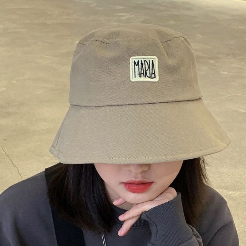 Mũ bucket vành cụp Nón tai bèo thêu chữ chất nhung tăm cao cấp form unisex nam nữ giá rẻ Tucanvas TCV89 M03