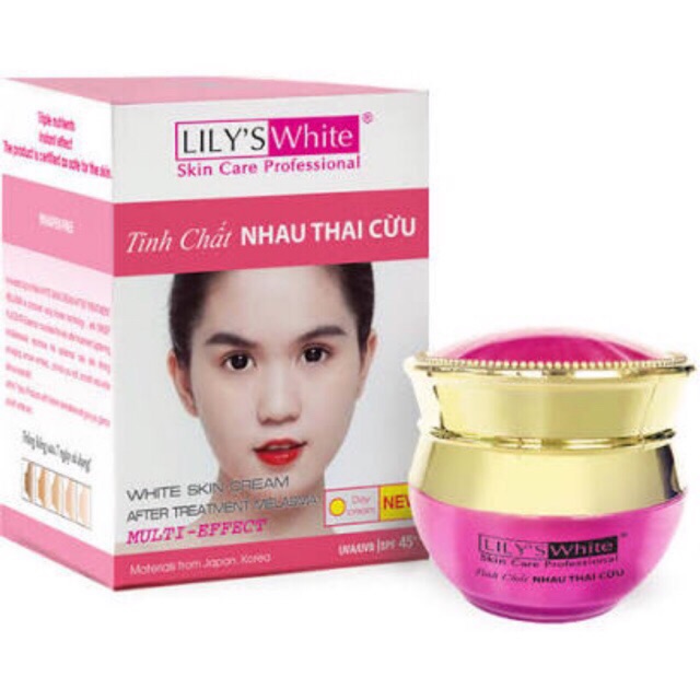 Kem dưỡng trắng da Lily’s White - Tinh chất nhau thai cừu