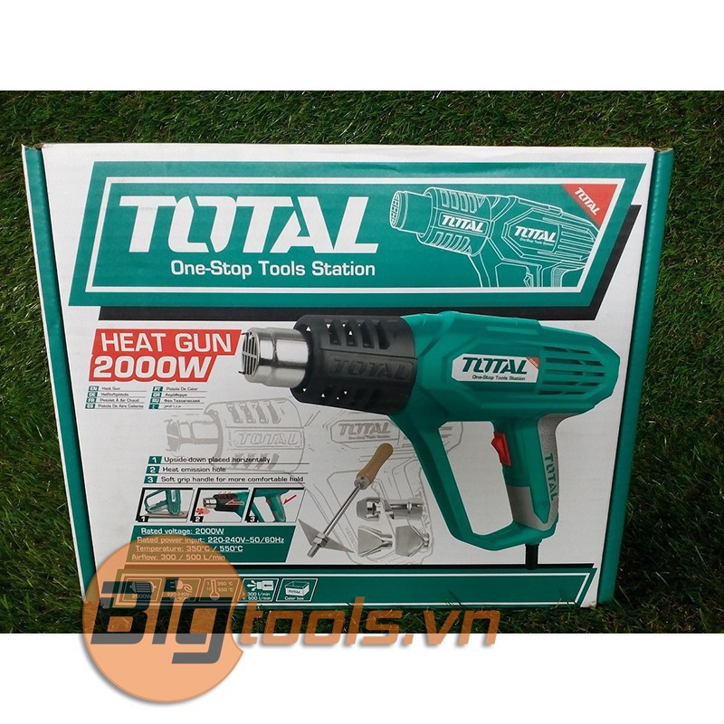 Máy thổi hơi nóng 2000W TOTAL TB1206