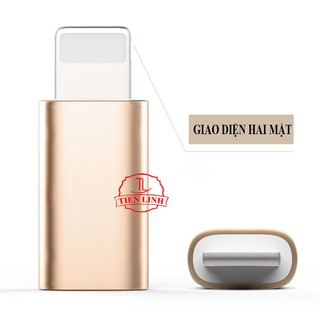Đầu Chuyển Đổi Từ Micro USB sang Lightning