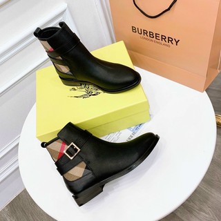 Bốt boot bbr cổ thấp đai khoá ngang fullbox