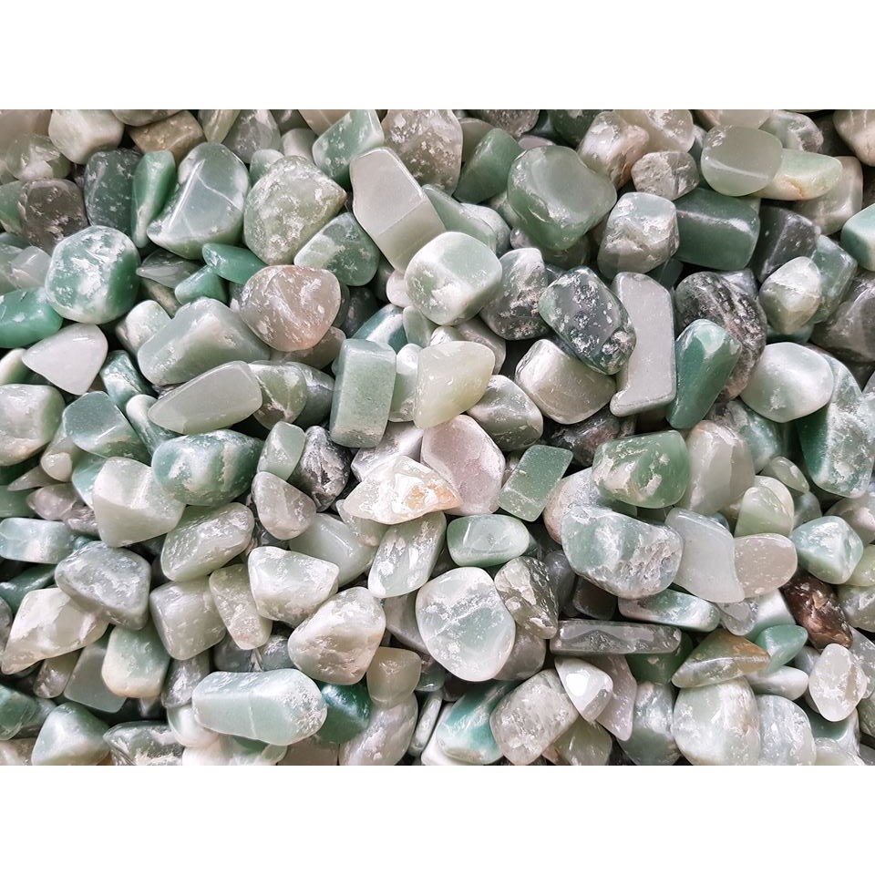 Vụn đá Thach anh Xanh Aventurine cho thanh tẩy Tarot | BigBuy360 - bigbuy360.vn
