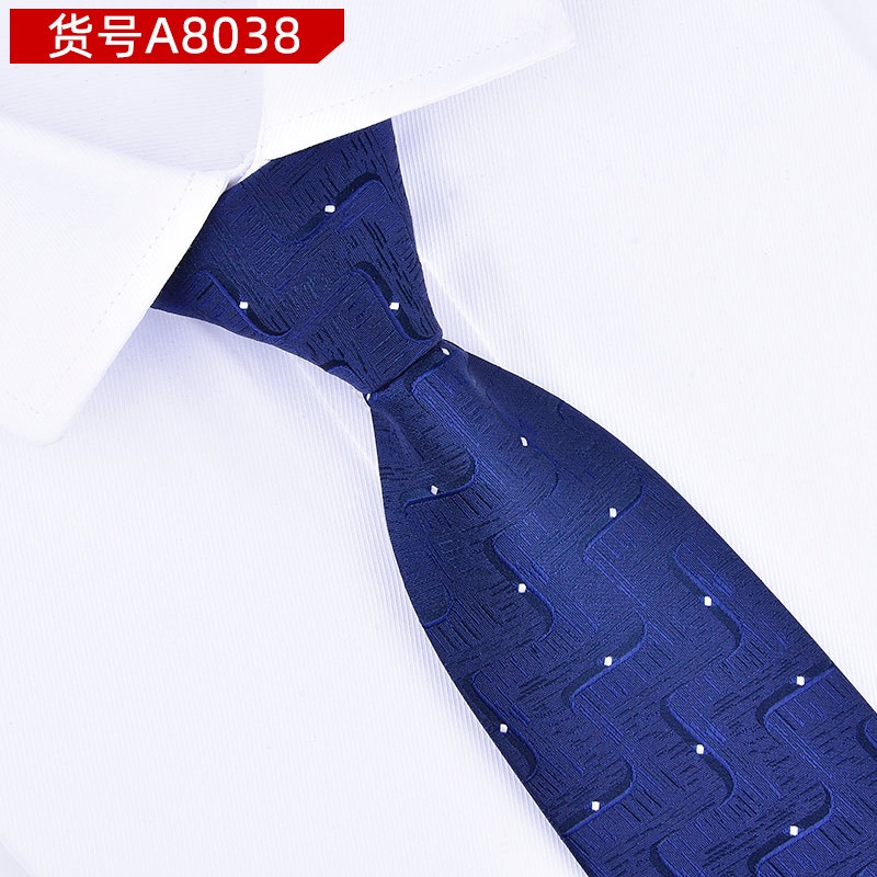 Cà Vạt 8cm Họa Tiết Sọc Đen / Đỏ Lịch Lãm Thời Trang Công Sở Cho Nam