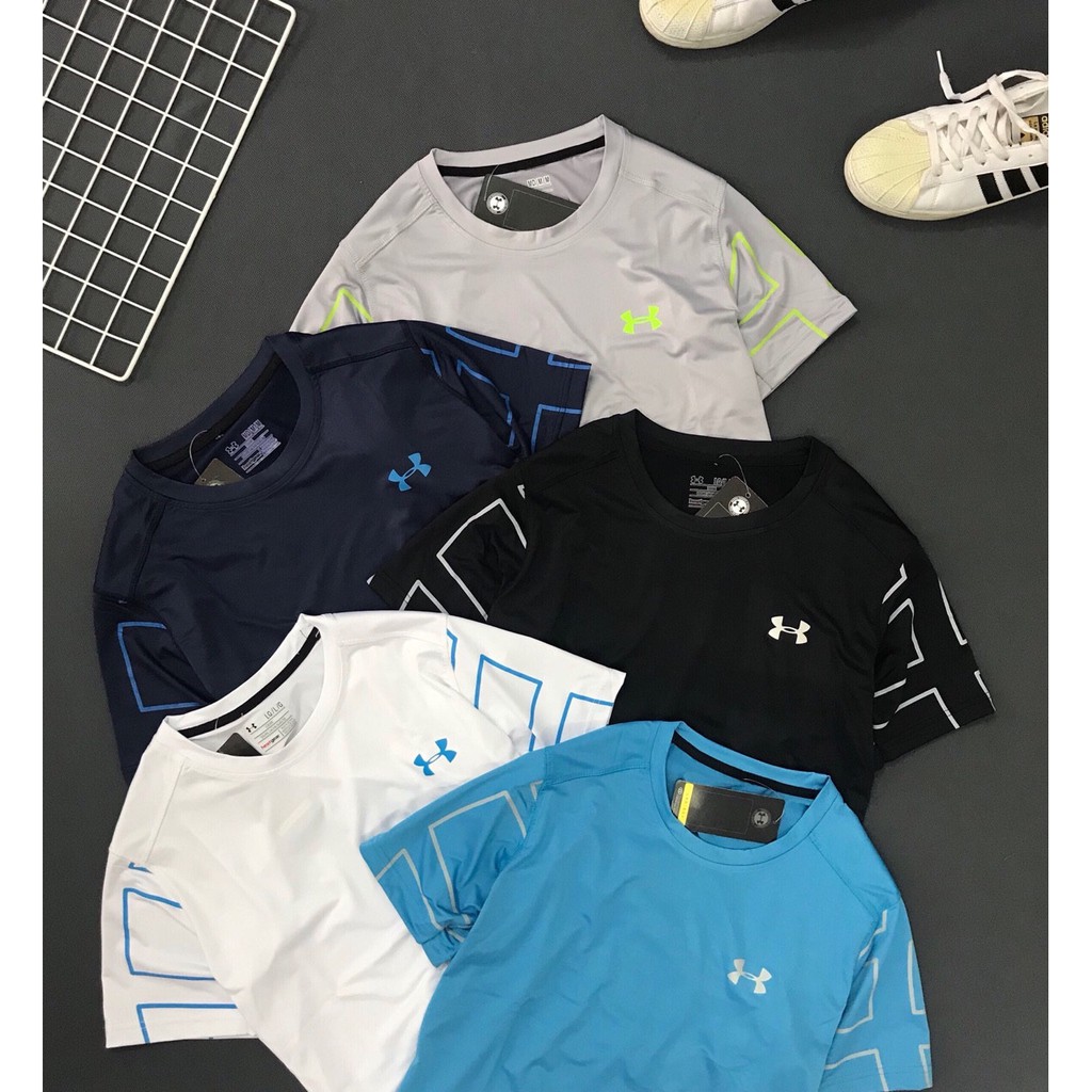 Áo Thun Nam Thể Thao Tay Ngắn Cổ Tròn In Họa Tiết Năng Động Cá Tính - LZ FASHION - PS042 | BigBuy360 - bigbuy360.vn