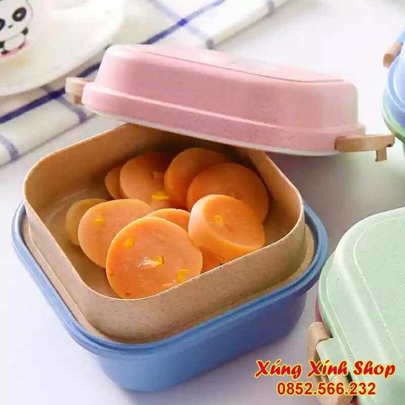 Hộp cơm cho bé làm từ lúa mạch