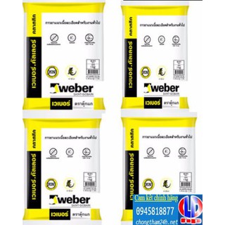 Bột chà mạch Weber- màu trắng