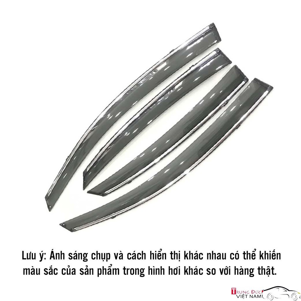 Bộ vè che mưa cho dòng xe HYUNDAI, chất liệu nhựa ABS cao cấp giúp che nắng, tránh nóng, giảm nhiệt - Trung Đức VN